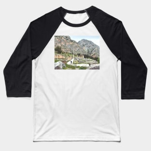 Ruins of Delphi Baseball T-Shirt